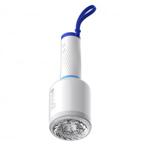 HK LETEN SPINNER 3 Level Delay Training Automatic Rotation Masturbator (Chargeable - White)